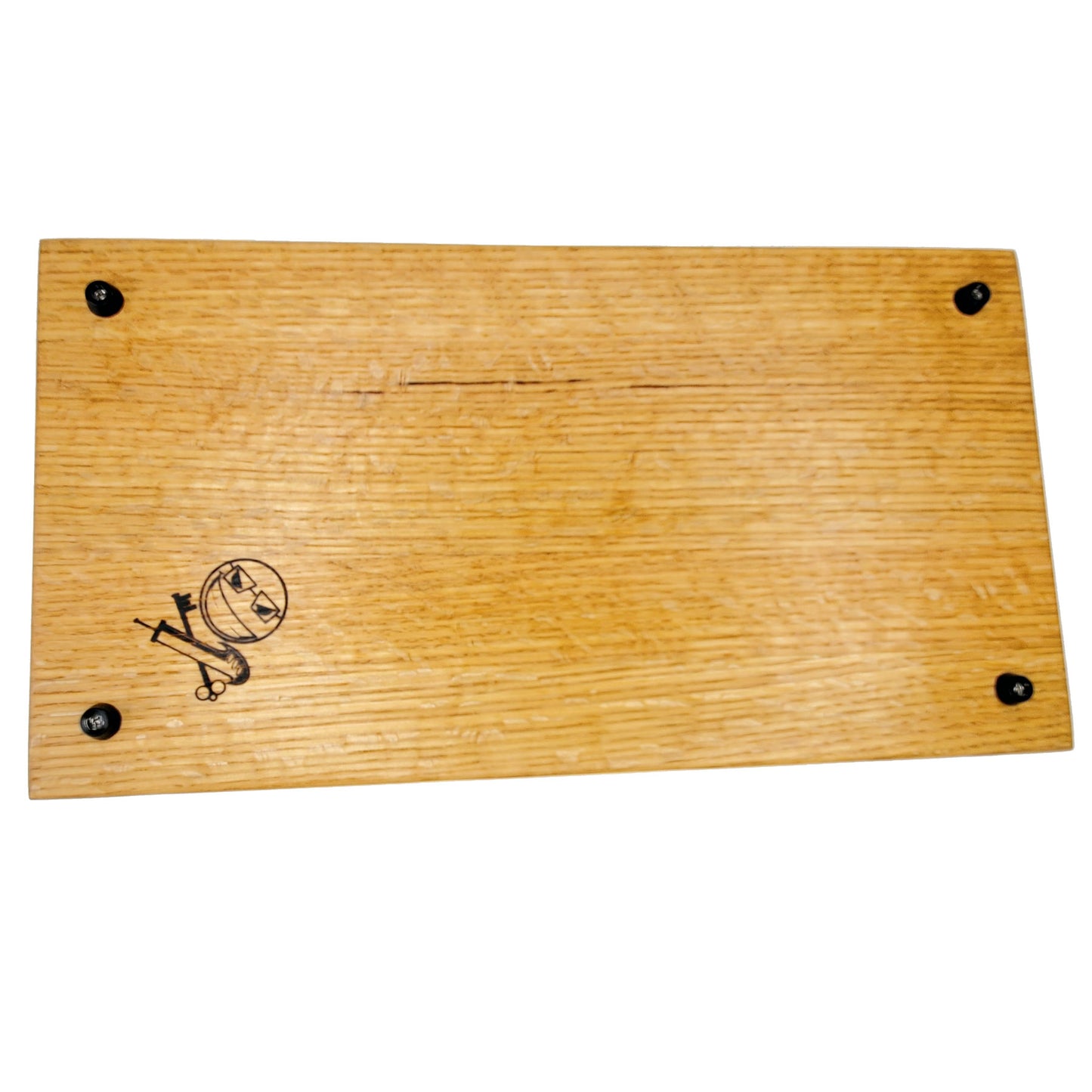 Katie Rustic Oak Charcuterie Board