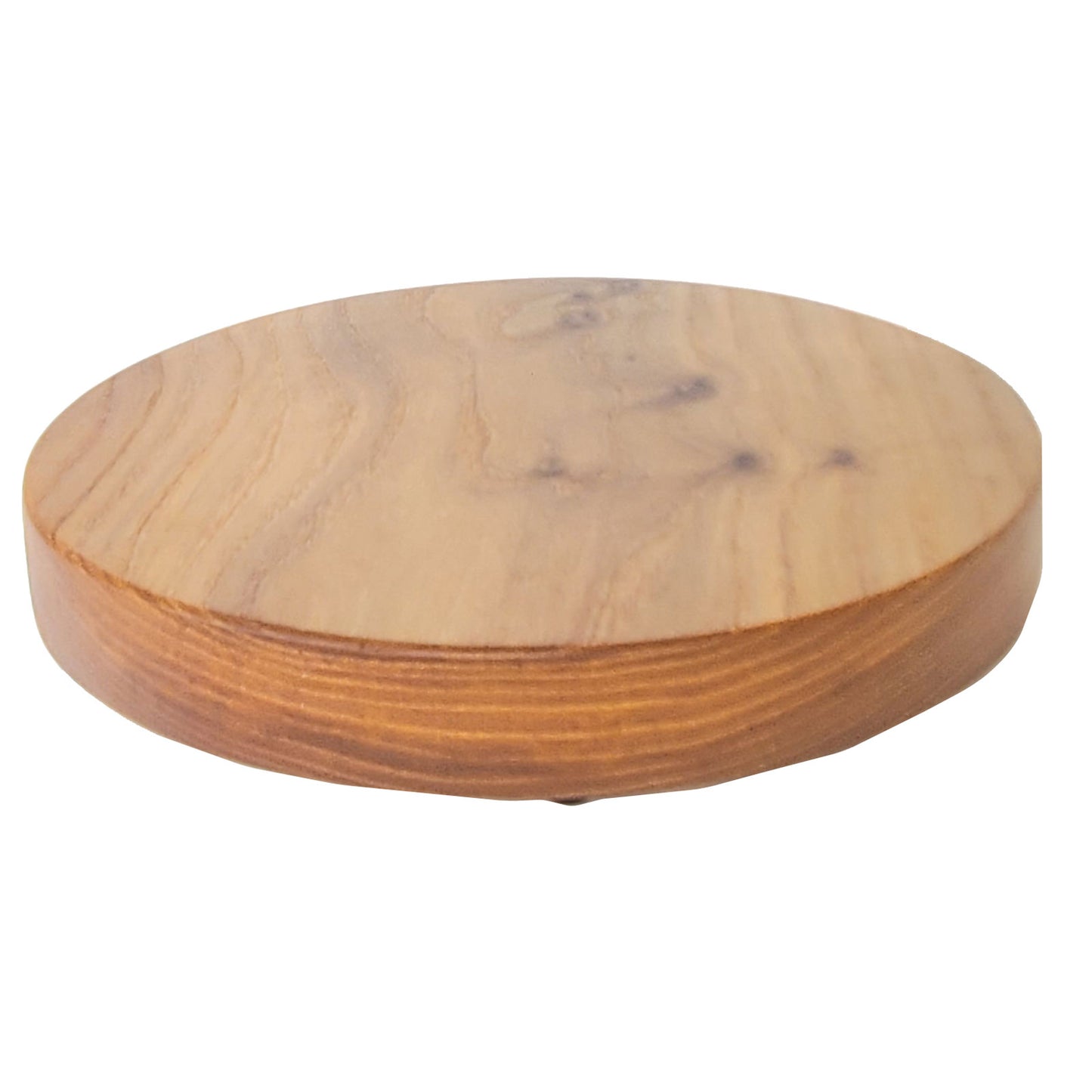 Tasha Round Elm Charcuterie Serving Board 10.75" Diameter 1.25" Thick