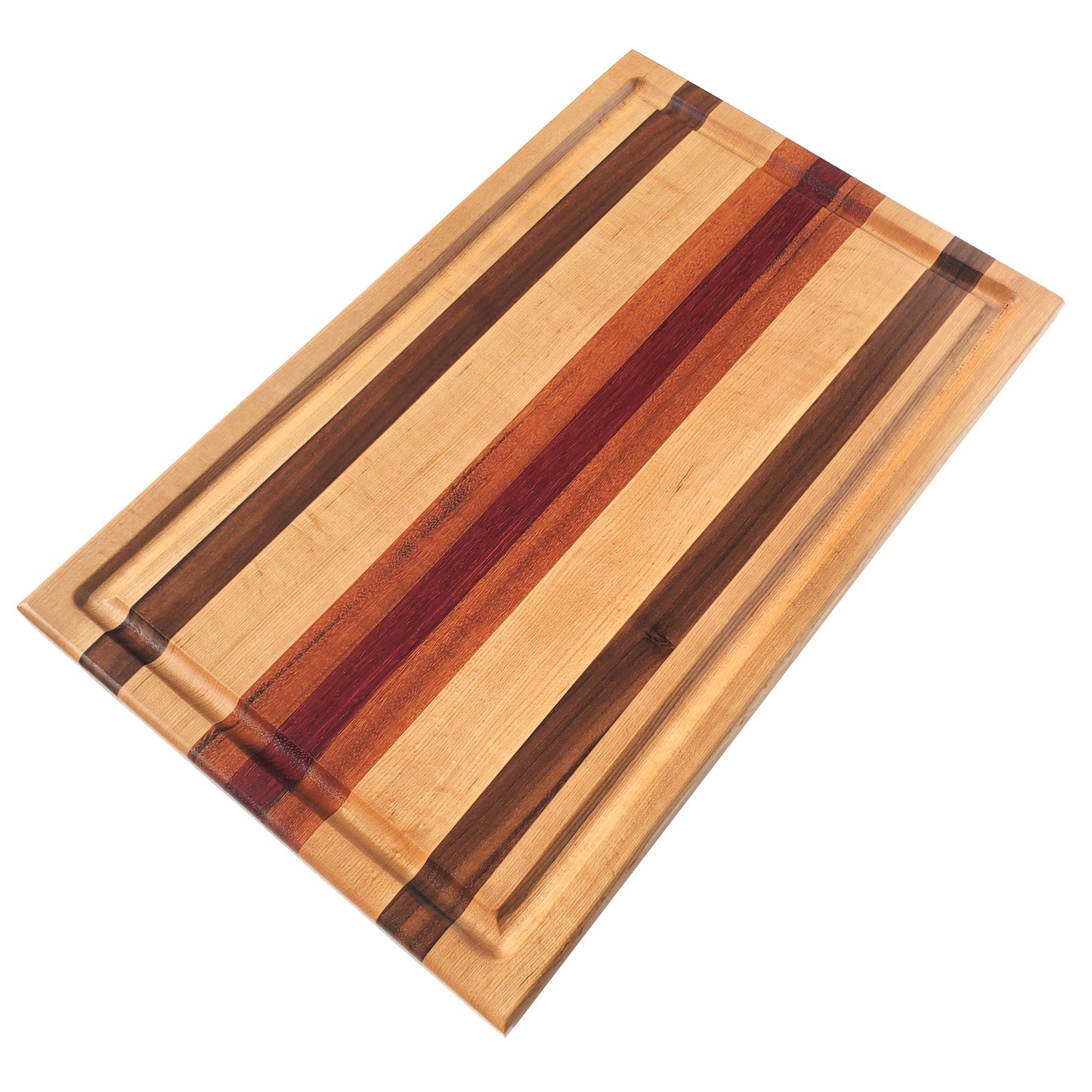 Angela Edge Grain Charcuterie Cutting Board with Juice Groove