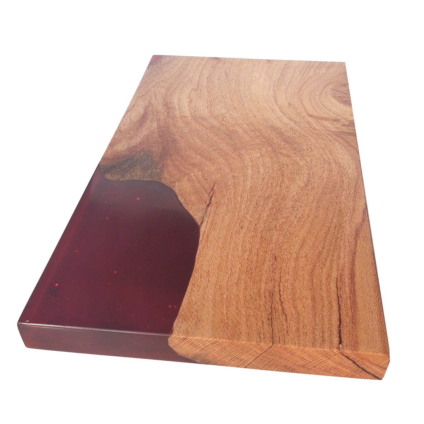 Luna Live Edge Resin Charcuterie Serving Tray