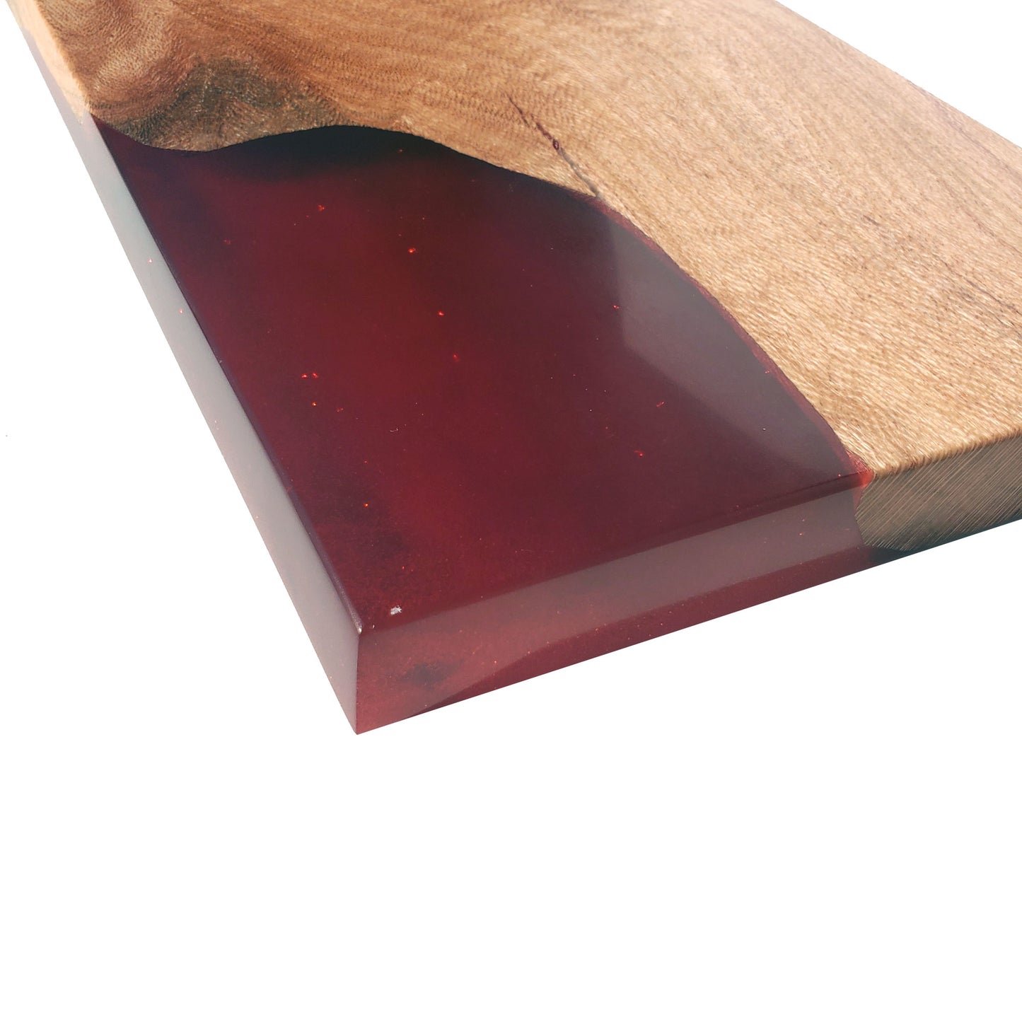 Luna Live Edge Resin Charcuterie Serving Tray