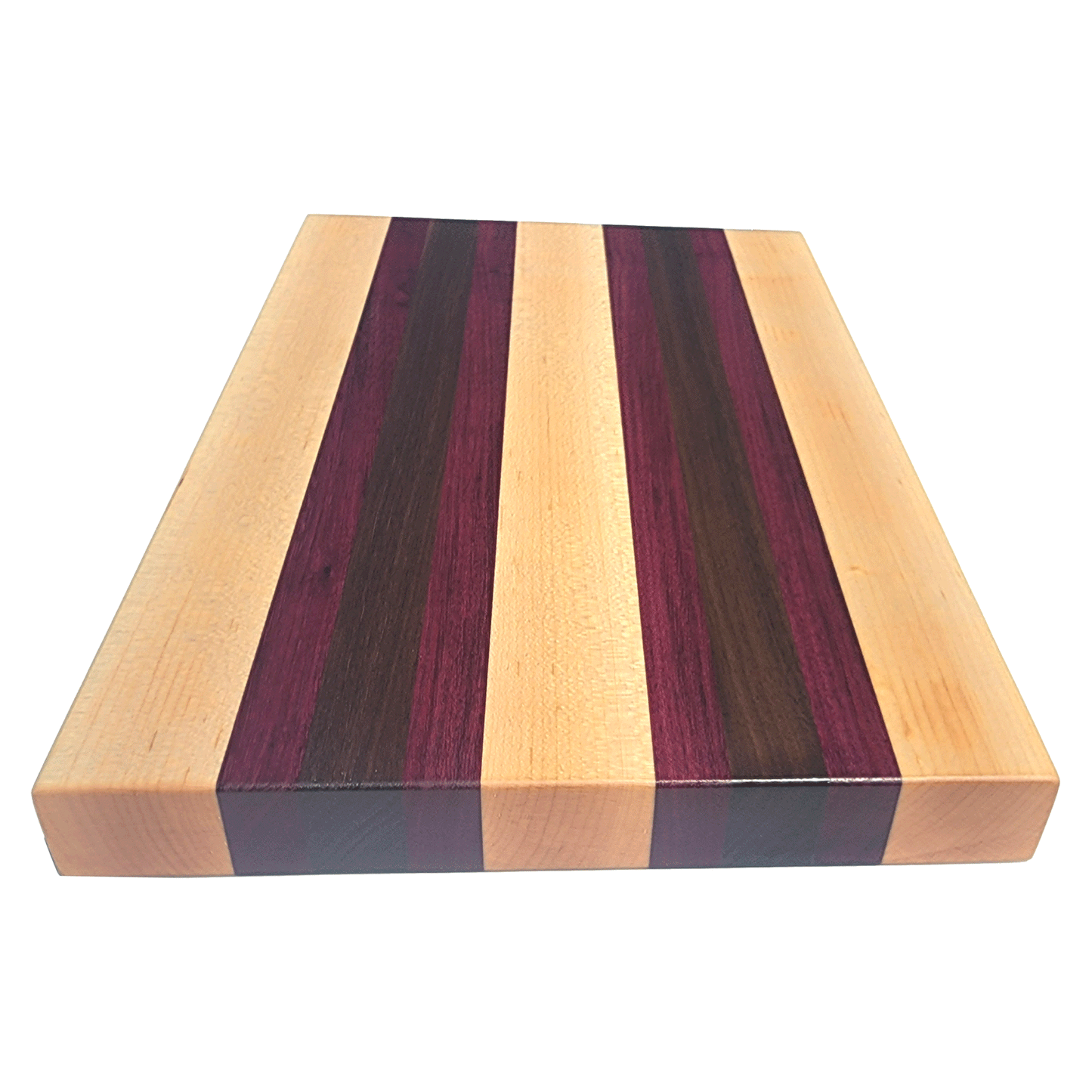 Purple Rain Edge Grain Cutting Board